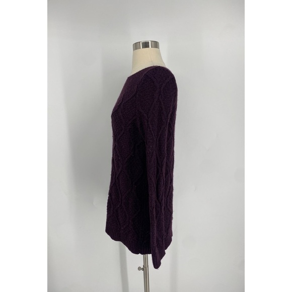 Ann Taylor Loft Cable Knit Long Sleeve Sweater - Picture 2 of 8